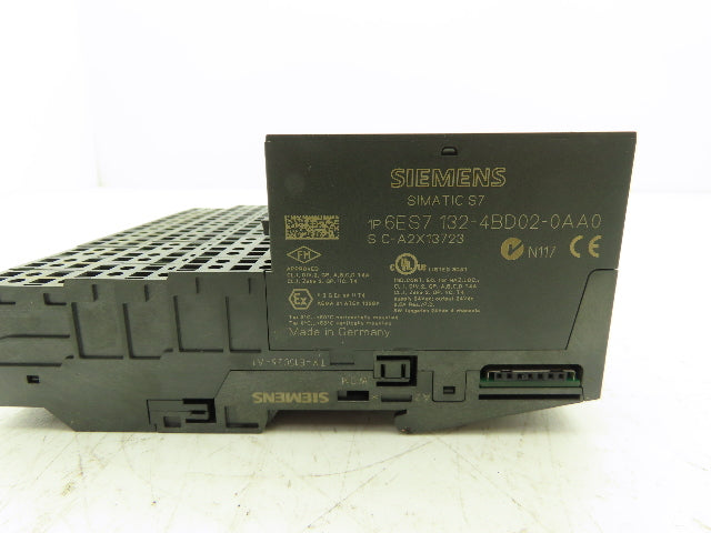 Siemens 6ES7 132-4BD02-0AA0 SIMATIC 4 Digital Outputs W/Terminal 24VDC Lot Of 10