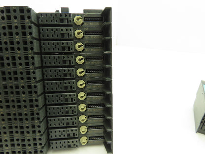 Siemens 6ES7 132-4BD02-0AA0 SIMATIC 4 Digital Outputs W/Terminal 24VDC Lot Of 11