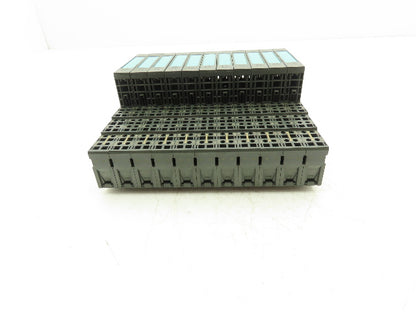 Siemens 6ES7 132-4BD02-0AA0 SIMATIC 4 Digital Outputs W/Terminal 24VDC Lot Of 11