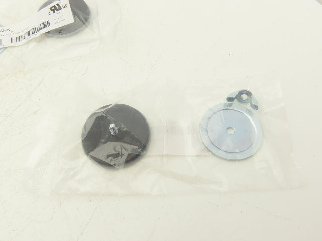 Wiegmann WAS100 Hole Seal Oil Tight 1" Conduent W/Gasket Carbon Steel Lot of 5