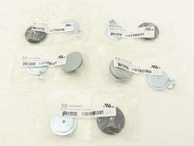 Wiegmann WAS100 Hole Seal Oil Tight 1" Conduent W/Gasket Carbon Steel Lot of 5