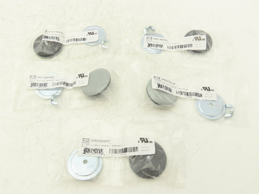 Wiegmann WAS100 Hole Seal Oil Tight 1" Conduent W/Gasket Carbon Steel Lot of 5