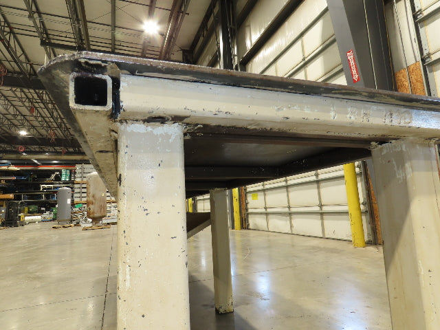 3/8" Top Steel Fabrication Welding Layout Table Work Bench 34"D 34"H 10'L
