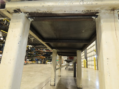 3/8" Top Steel Fabrication Welding Layout Table Work Bench 34"D 34"H 10'L