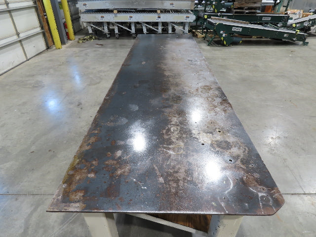 3/8" Top Steel Fabrication Welding Layout Table Work Bench 34"D 34"H 10'L