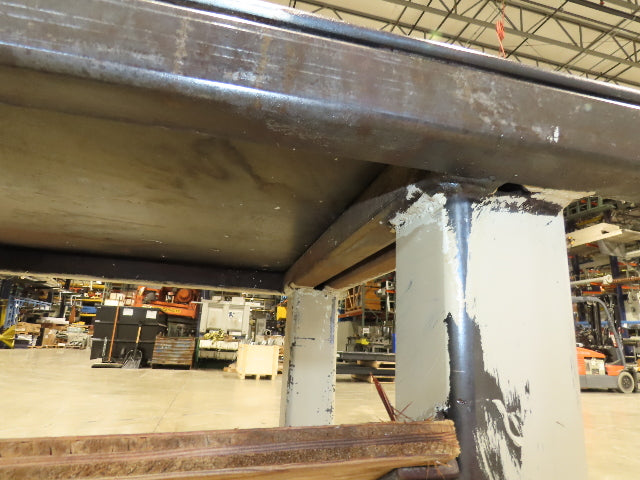 3/8" Top Steel Fabrication Welding Layout Table Work Bench 34"D 34"H 10'L