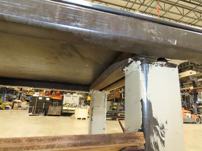 3/8" Top Steel Fabrication Welding Layout Table Work Bench 34"D 34"H 10'L