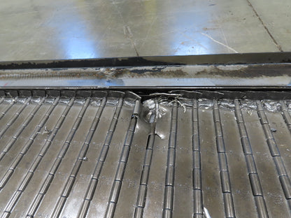Tsubaki MT10 36"x 12' CNC Steel Scrap Chip Conveyor Low Profile 220V 3PH 3FPM
