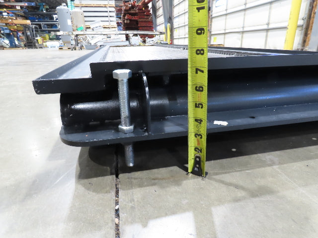 Tsubaki MT10 36"x 12' CNC Steel Scrap Chip Conveyor Low Profile 220V 3PH 3FPM