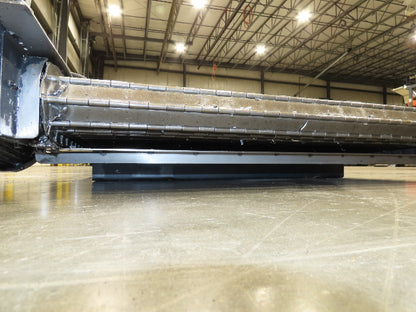Tsubaki MT10 36"x 12' CNC Steel Scrap Chip Conveyor Low Profile 220V 3PH 3FPM
