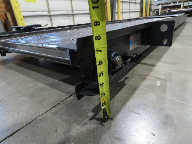 Tsubaki MT10 36"x 12' CNC Steel Scrap Chip Conveyor Low Profile 220V 3PH 3FPM
