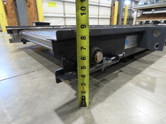 Tsubaki MT10 36"x 12' CNC Steel Scrap Chip Conveyor Low Profile 220V 3PH 3FPM