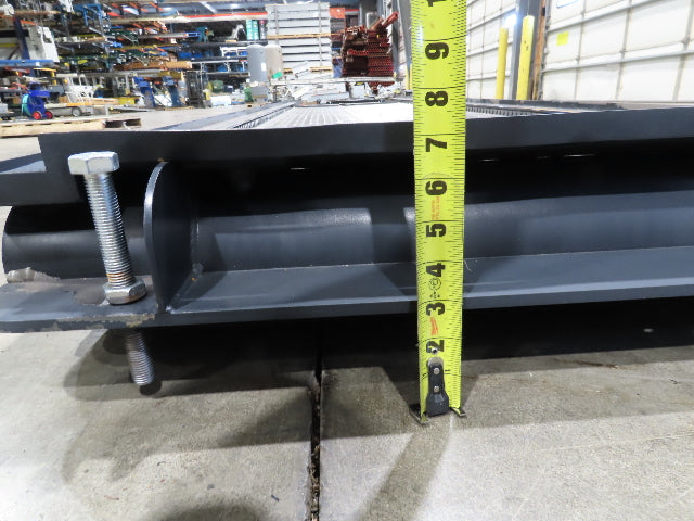 Tsubaki MT10 36"x 12' CNC Steel Scrap Chip Conveyor Low Profile 220V 3PH 3FPM