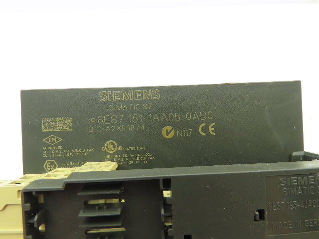 Siemens 6ES7 151-1AA05-0AB0 SIMATIC S7 ET200S Interface Module 24VDC Lot Of 4