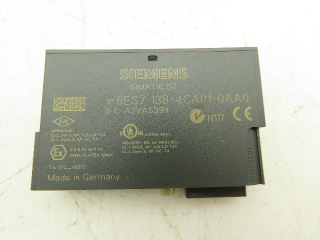 Siemens 6ES7 151-1AA05-0AB0 SIMATIC S7 ET200S Interface Module 24VDC Lot Of 4