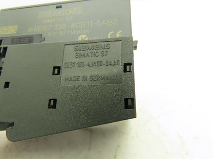 Siemens 6ES7 151-1AA05-0AB0 SIMATIC S7 ET200S Interface Module 24VDC Lot Of 4