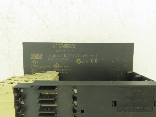 Siemens 6ES7 151-1AA05-0AB0 SIMATIC S7 ET200S Interface Module 24VDC Lot Of 4