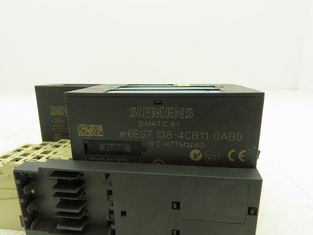 Siemens 6ES7 151-1AA05-0AB0 SIMATIC S7 ET200S Interface Module 24VDC Lot Of 4