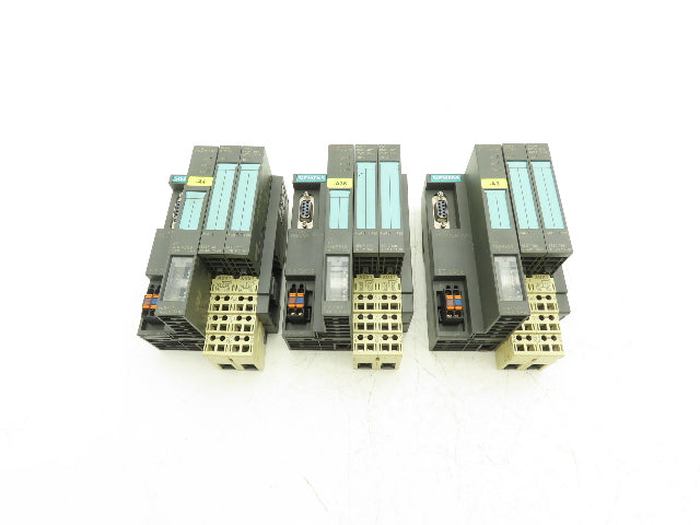 Siemens 6ES7 151-1AA05-0AB0 SIMATIC S7 ET200S Interface Module 24VDC Lot Of 3