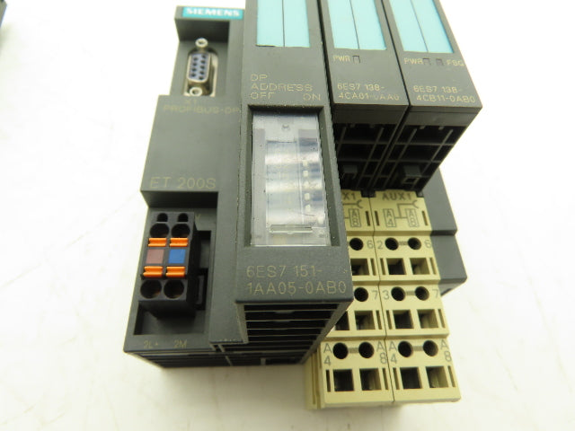 Siemens 6ES7 151-1AA05-0AB0 SIMATIC S7 ET200S Interface Module 24VDC Lot Of 3