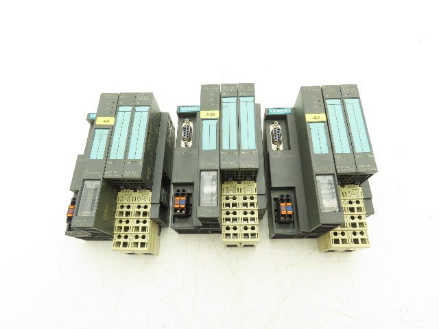 Siemens 6ES7 151-1AA05-0AB0 SIMATIC S7 ET200S Interface Module 24VDC Lot Of 3