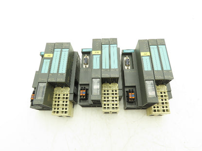Siemens 6ES7 151-1AA05-0AB0 SIMATIC S7 ET200S Interface Module 24VDC Lot Of 3