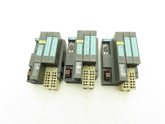 Siemens 6ES7 151-1AA05-0AB0 SIMATIC S7 ET200S Interface Module 24VDC Lot Of 3
