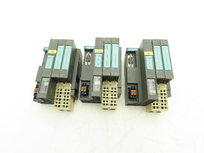 Siemens 6ES7 151-1AA05-0AB0 SIMATIC S7 ET200S Interface Module 24VDC Lot Of 3