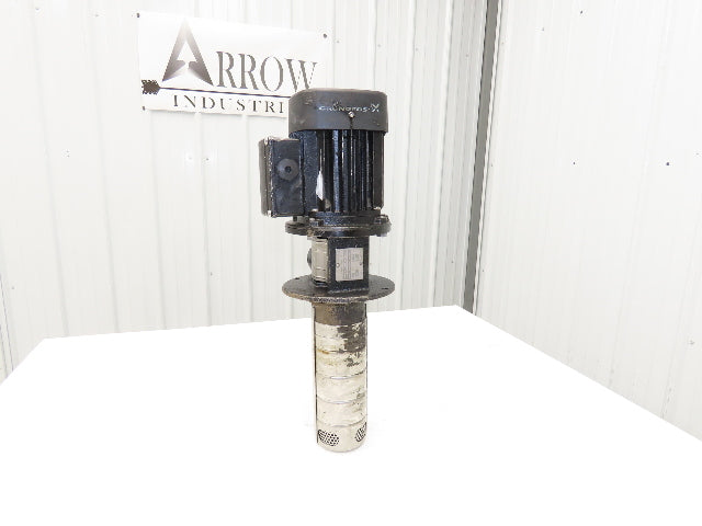 Grundfos SPK8-3/2 A-WB-A-RUUV Immersion Coolant Pump 40 GPM 0.75Hp 230/460V 3PH