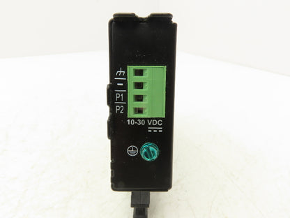 Sixnet SLX-5ES-2SC 5-Port Industrial Ethernet Switch 10-30VDC  Rev 2.01