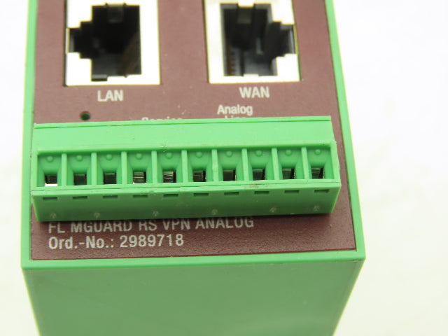 Phoenix Contact FL MGUARD RS PLC VPN Analog Router Module