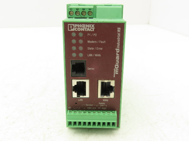 Phoenix Contact FL MGUARD RS PLC VPN Analog Router Module