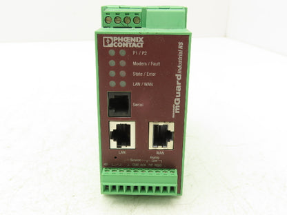 Phoenix Contact FL MGUARD RS PLC VPN Analog Router Module