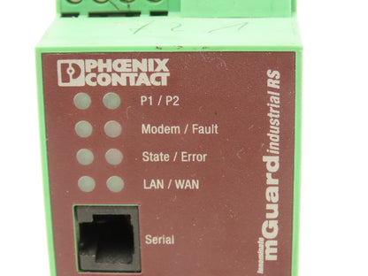 Phoenix Contact FL MGUARD RS PLC VPN Analog Router Module