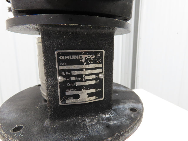 Grundfos SPK8-3/2 A-M-A-RUUV Immersion Coolant Pump 160 LPM 0.55kW 230/460V 3PH