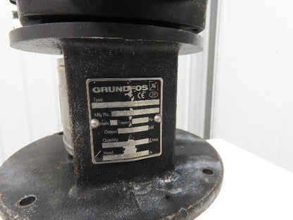 Grundfos SPK8-3/2 A-M-A-RUUV Immersion Coolant Pump 160 LPM 0.55kW 230/460V 3PH