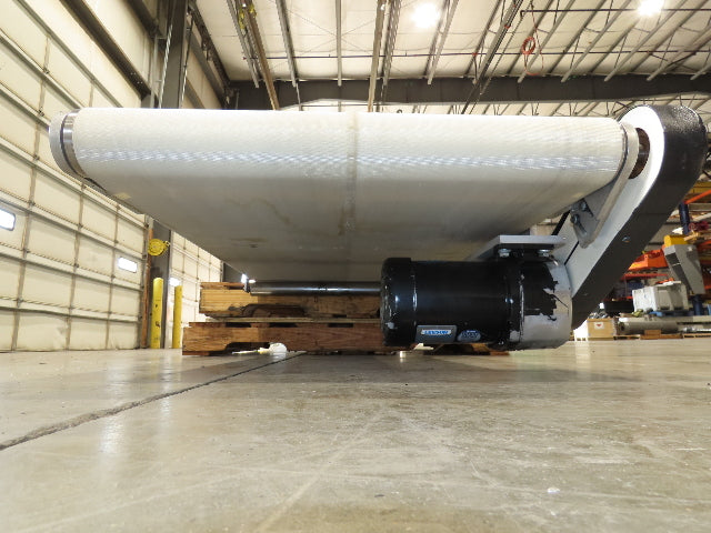 26"x 12' 2"L Slider Bed Belt Conveyor .33Hp 230/460V 3PH 54 FPM Belt Drive