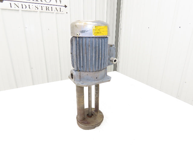 Graymills IMV50-F Immersion Coolant Pump 3/4"npt 35gpm 1/2Hp 230/460V Cast Iron