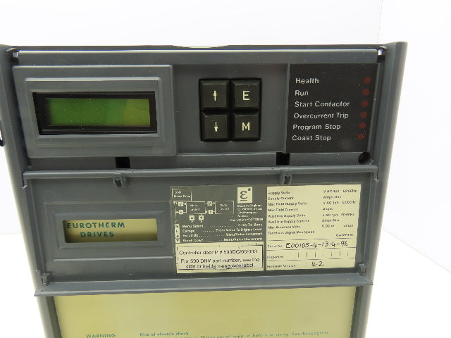 Eurotherm 590DC/00/000 590 Series Control Circuit Board & Door/Cover Display