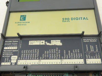 Eurotherm 590DC/00/000 590 Series Control Circuit Board & Door/Cover Display