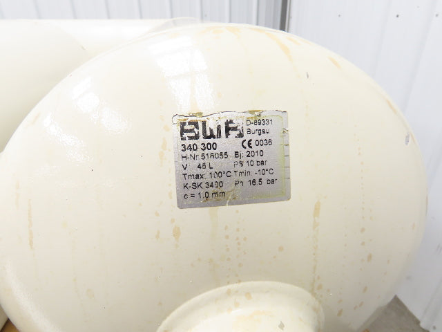 12 G 45 L Pneumatic Air Receiver Tank 160PSI 11 Bar Pressure Compressed Lot of 4