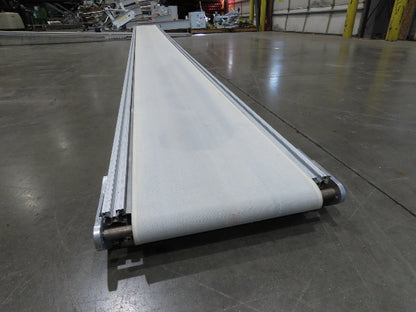 Frohlich RS75B 17' 5"L Slider Bed Conveyor 350mm Belt .37kw 460V 3PH 72 FPM