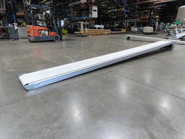 Frohlich RS75B 17' 5"L Slider Bed Conveyor 350mm Belt .37kw 460V 3PH 72 FPM