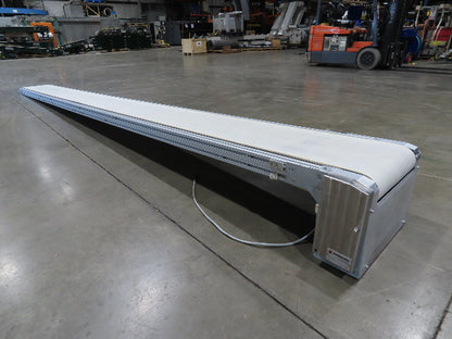 Frohlich RS75B 17' 5"L Slider Bed Conveyor 350mm Belt .37kw 460V 3PH 72 FPM