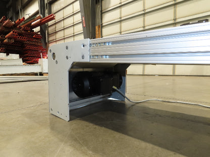 Frohlich RS75B 17' 5"L Slider Bed Conveyor 350mm Belt .37kw 460V 3PH 72 FPM