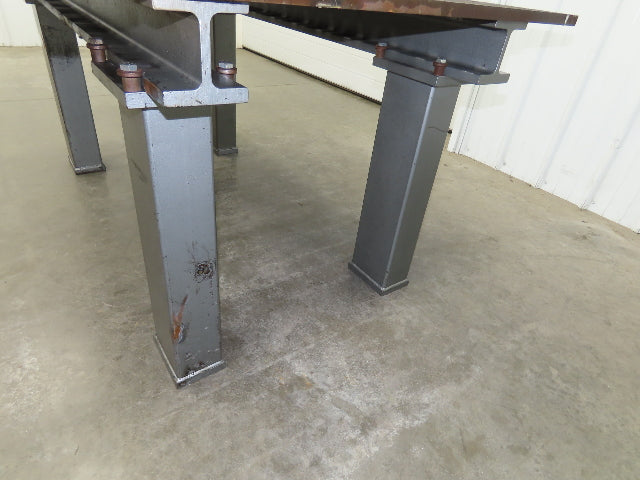 Heavy Duty 3/4" Steel Top Welding Table Layout Work Bench 60x39" Top 29-1/2" H