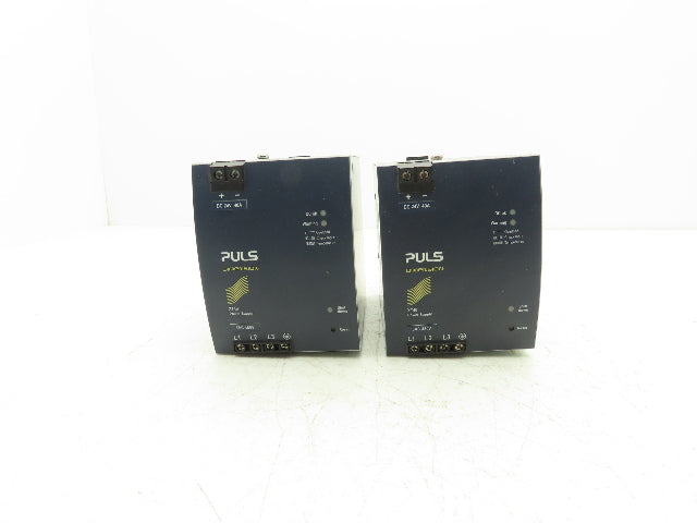 Puls Dimension XT40.242 PLC Semi Regulated Power Supply 3PH 24V 40A Lot of 2