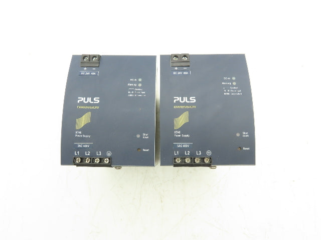 Puls Dimension XT40.242 PLC Semi Regulated Power Supply 3PH 24V 40A Lot of 2