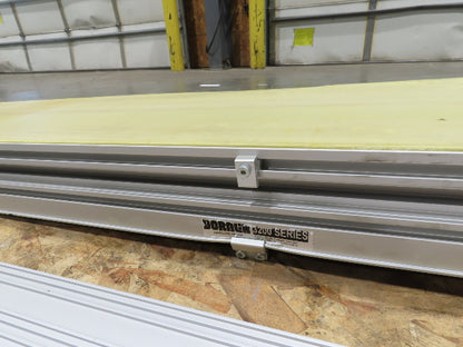 Dorner 3200 Series Belt Conveyor 12"W x 10'L - No Drive - Read Description