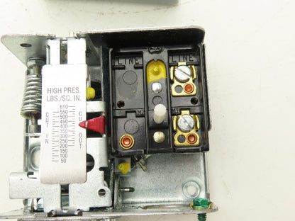 Johnson Controls P170DA-400 SPST Pressure Control Switch Single Pole 610 psi